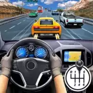公路竞速赛车Highway Speed POV Car Racing