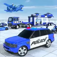 警车追逐运输车