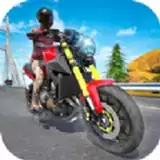 交通骑手摩托车赛车