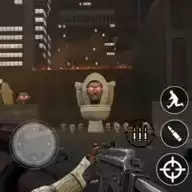 厕所射击怪物Toilet Shooting FPS: City War