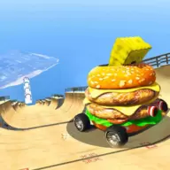 汉堡海绵车Spongebob Mega Ramp Dri