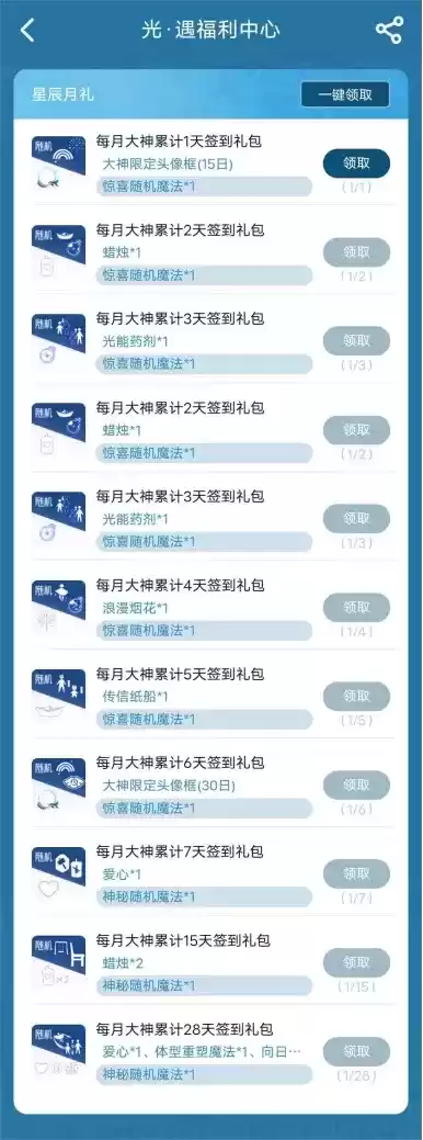 星辰月礼分享温暖,网易大神APP《光·遇》福利中心升级上线