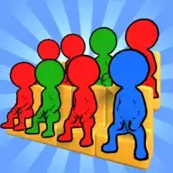 橡皮人座位排序Seat Sort