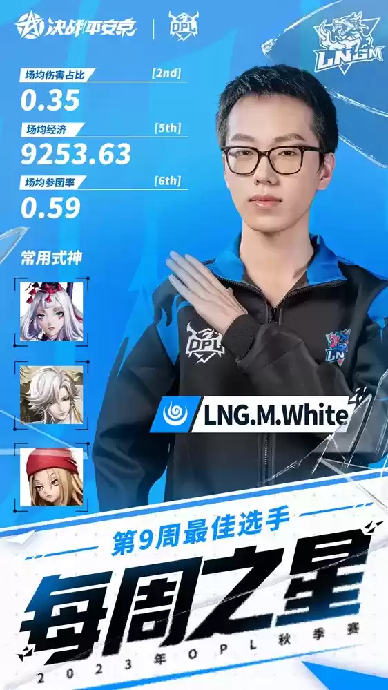 常规赛收官在即:黑八传奇不再,复活甲难挣,OPL秋季赛第九周战报