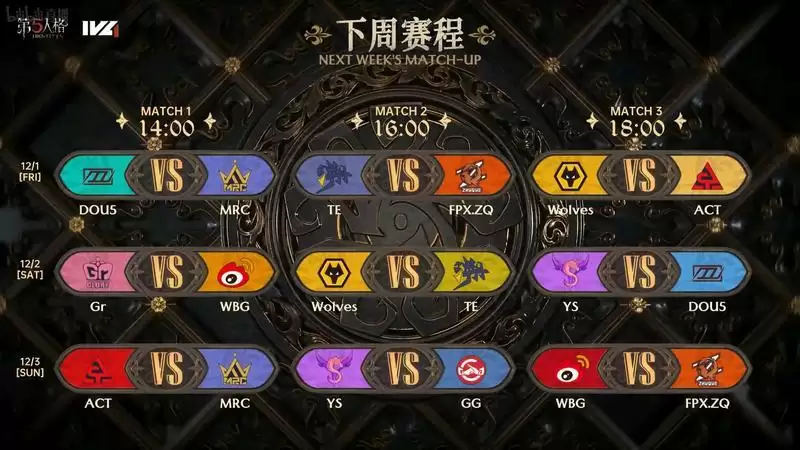 险象环生!TE求生者绝境突围三人三出!——《第五人格》2023IVL秋季赛第七周赛报发布