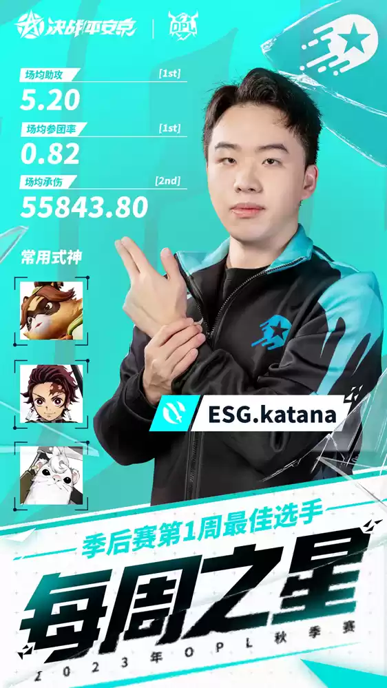 双L大战再度来临,ESG战胜心魔!——OPL秋季赛季后赛第一周战报