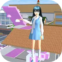 青春校园女高中生