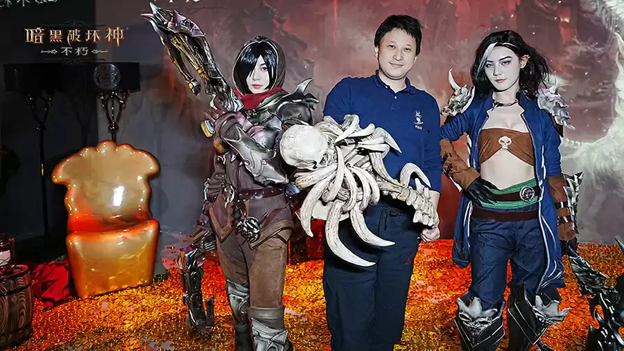 《暗黑破坏神:不朽》北京玩家暗夜派对欢乐收官