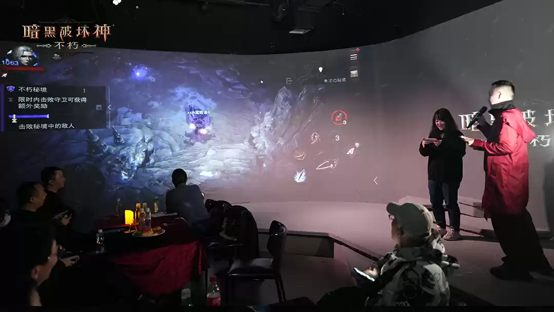 《暗黑破坏神:不朽》北京玩家暗夜派对欢乐收官
