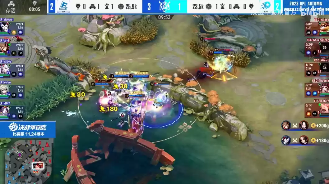 双L大战燃爆全场,LF绝境重生!——OPL秋季赛季后赛第二周战报