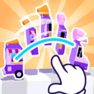 绳子被割断了Snake CarDrawing