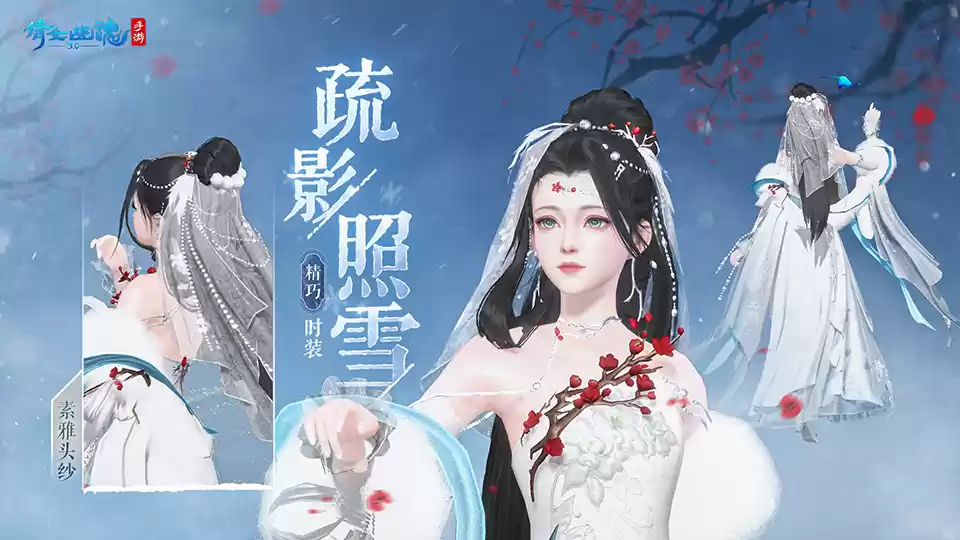 玄狼踏雪携霜至,全新冬日时装坐骑12月21日震撼登场!