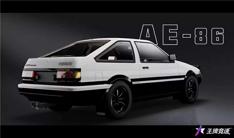情怀神车官宣登场,来《王牌竞速》飙有大招的AE86!