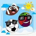 小球蹦跳运动游戏Ball Hop Pop