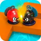 保险球排序射击游戏Bumper cartoonish ball game