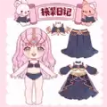 贴纸换装女孩