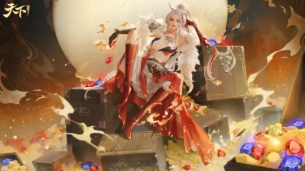 三区互通共战大荒？《天下》手游全新跨大区流光城玩法来袭，可交易道具、限定外观称谓等好礼助阵！