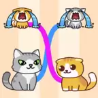 找到迷路的小猫(Cat Rush Draw Puzzle Game)