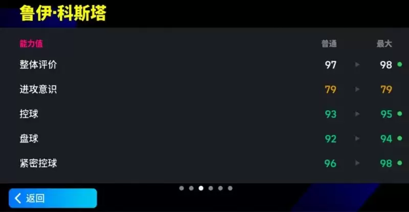 增能科斯塔登陆实况，精准直塞锁定胜局