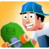 菲尔滑板街头竞速