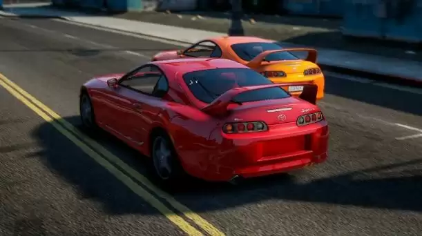 运动极速汽车Toyota Supra Simulator