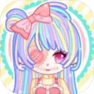魔幻粉彩女孩萌拼