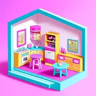 装饰女孩玩偶屋(D