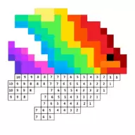 数字填色像素涂色免费