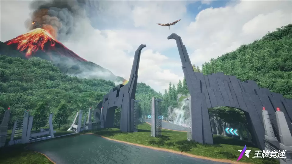 漂移勇闯侏罗纪 《王牌竞速》“龙行天下”新赛道龙重揭秘!
