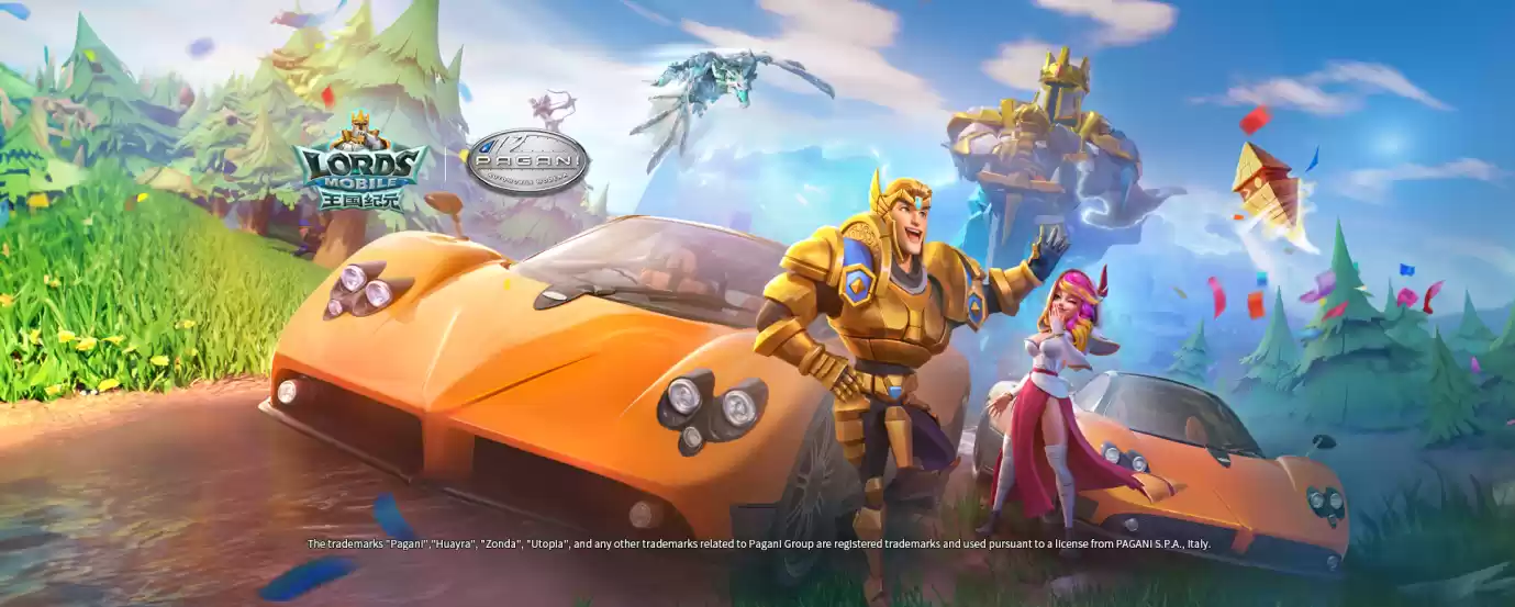 \ 吹响福利号!《王国纪元》× 帕加尼梦幻联动狂野来袭!