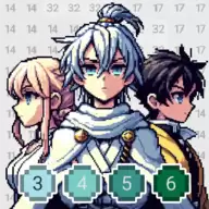 动漫粉丝艺术(Anime Fan Art Color By Number)