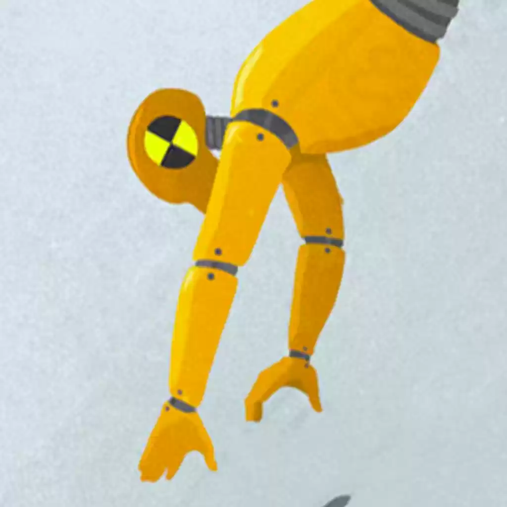 巨型坠落布娃娃模拟器