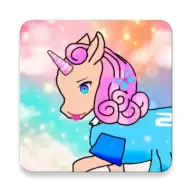 女孩独角兽赤壁(Unicorn Chibi Game for Girls)