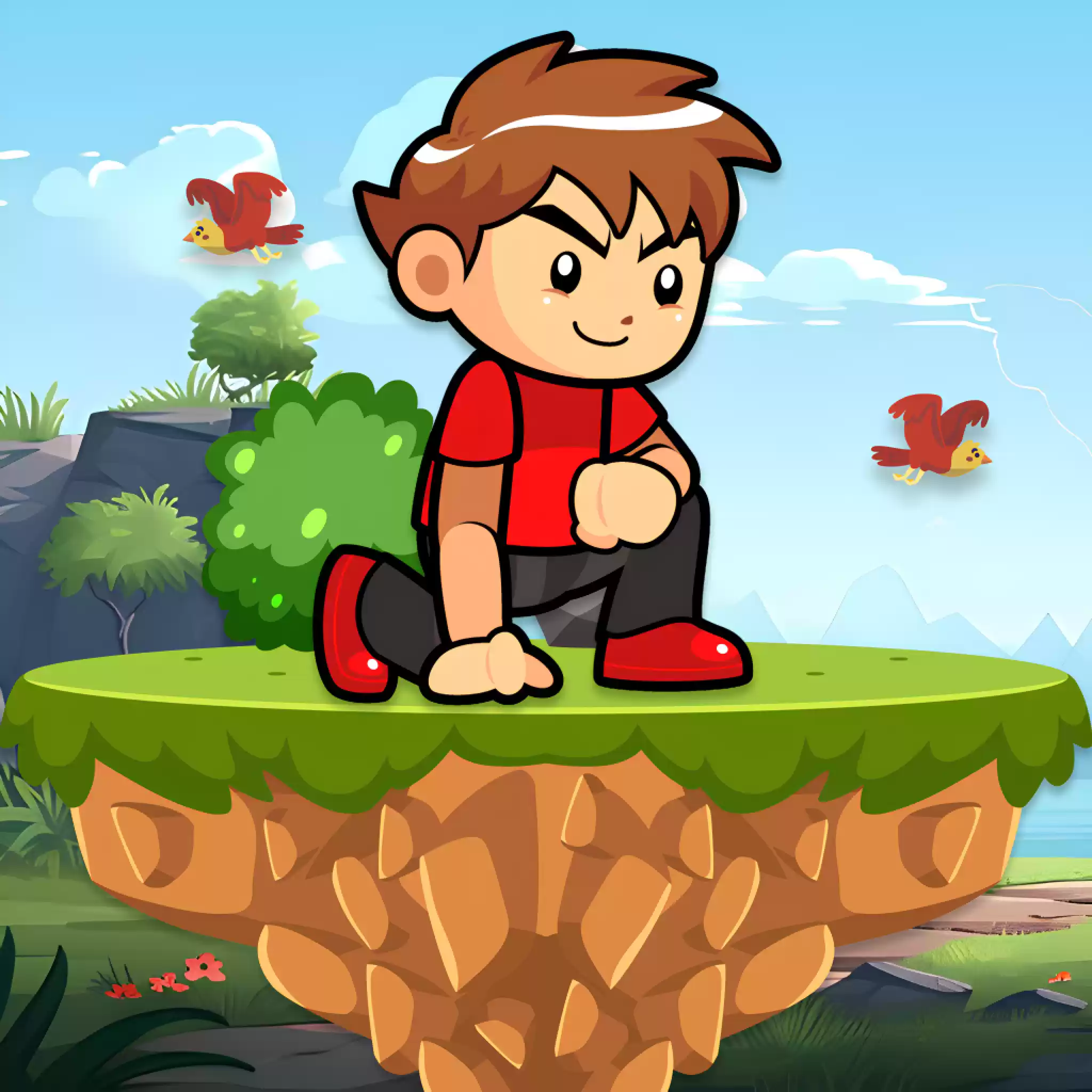 平台跑跳冒险(Platform Run Jumper Ad