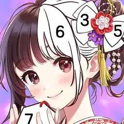 数字填色解压绘本游戏