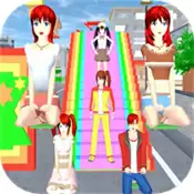 樱花校园跑酷逃离版