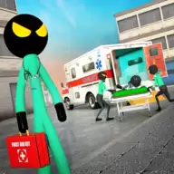 火柴人救护车驾驶
