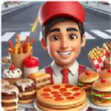 空闲街边食物大亨