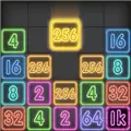 Drop Number Neon