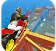 城市摩托车玩特技