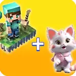 AI融合像素动物