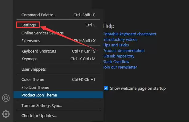 vscode怎么隐藏状态栏