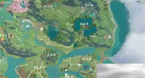 《仙剑世界》定宝坞具体位置介绍说明