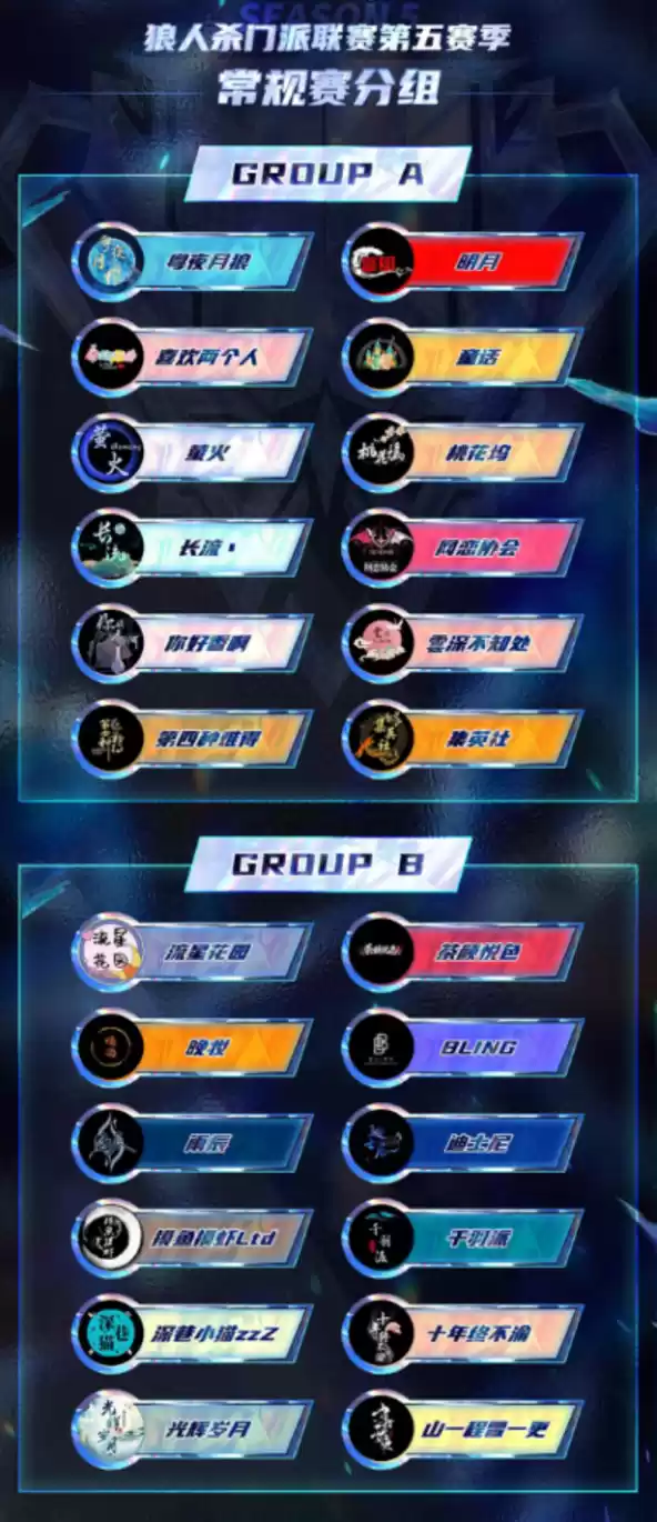 长夜将至,觉醒苍穹!2025狼人杀门派联赛第五赛季·常规赛正式开赛!