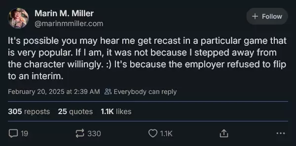 黑帝斯2配音演员争议背后的工会与开发者博弈