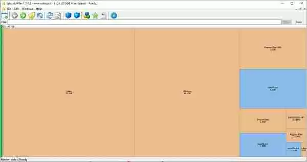 SpaceSniffer清理C盘哪些可以删除