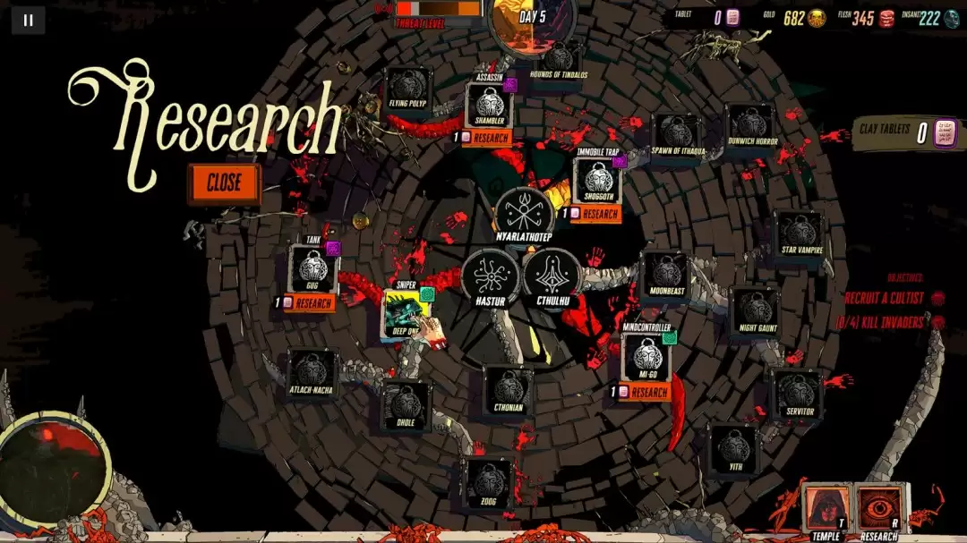 克苏鲁守护者:融合地下城建造与潜行元素的RTS新作