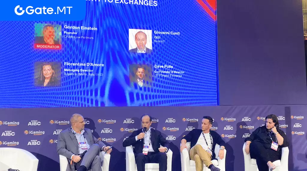 gate.mt (gate group旗下平台) 于aibc/sigma 2024 峰会探讨机构投资与 mica 法规的未来