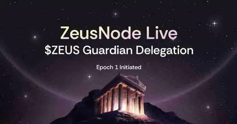 ZeusNode正式上线，Zeus Network将1%的BTC引入Solana生态