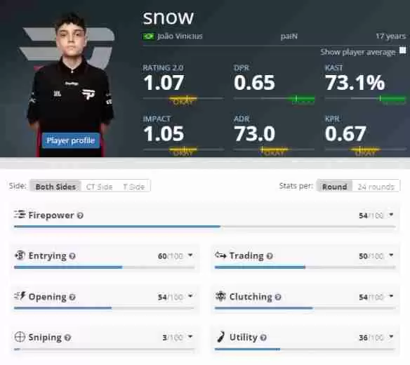 《CS2》EPLs21paiN参赛名单介绍